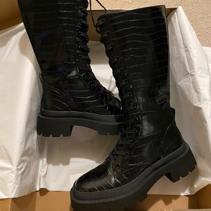 Zara Motorcycle Boots